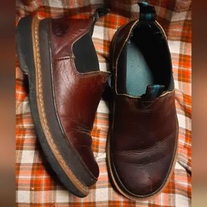 Woman's Wedge Leather Ankle boots